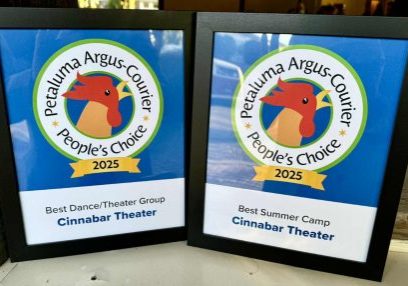 Cinnabar Theater Wins Petaluma People’s Choice Awards!